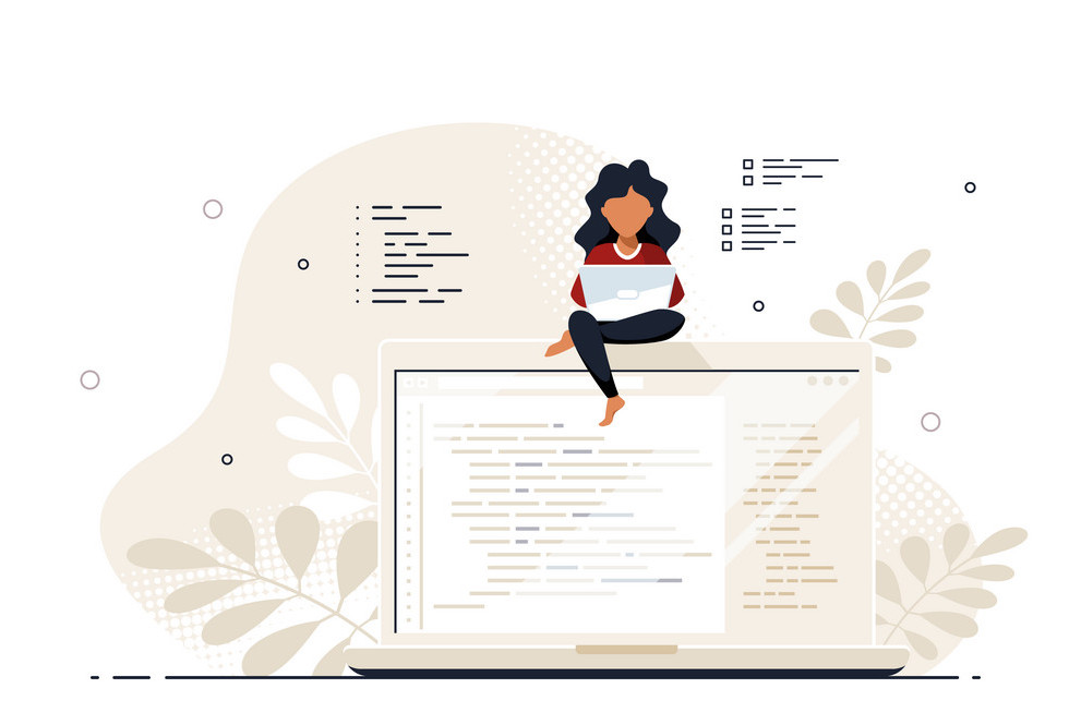woman-coding